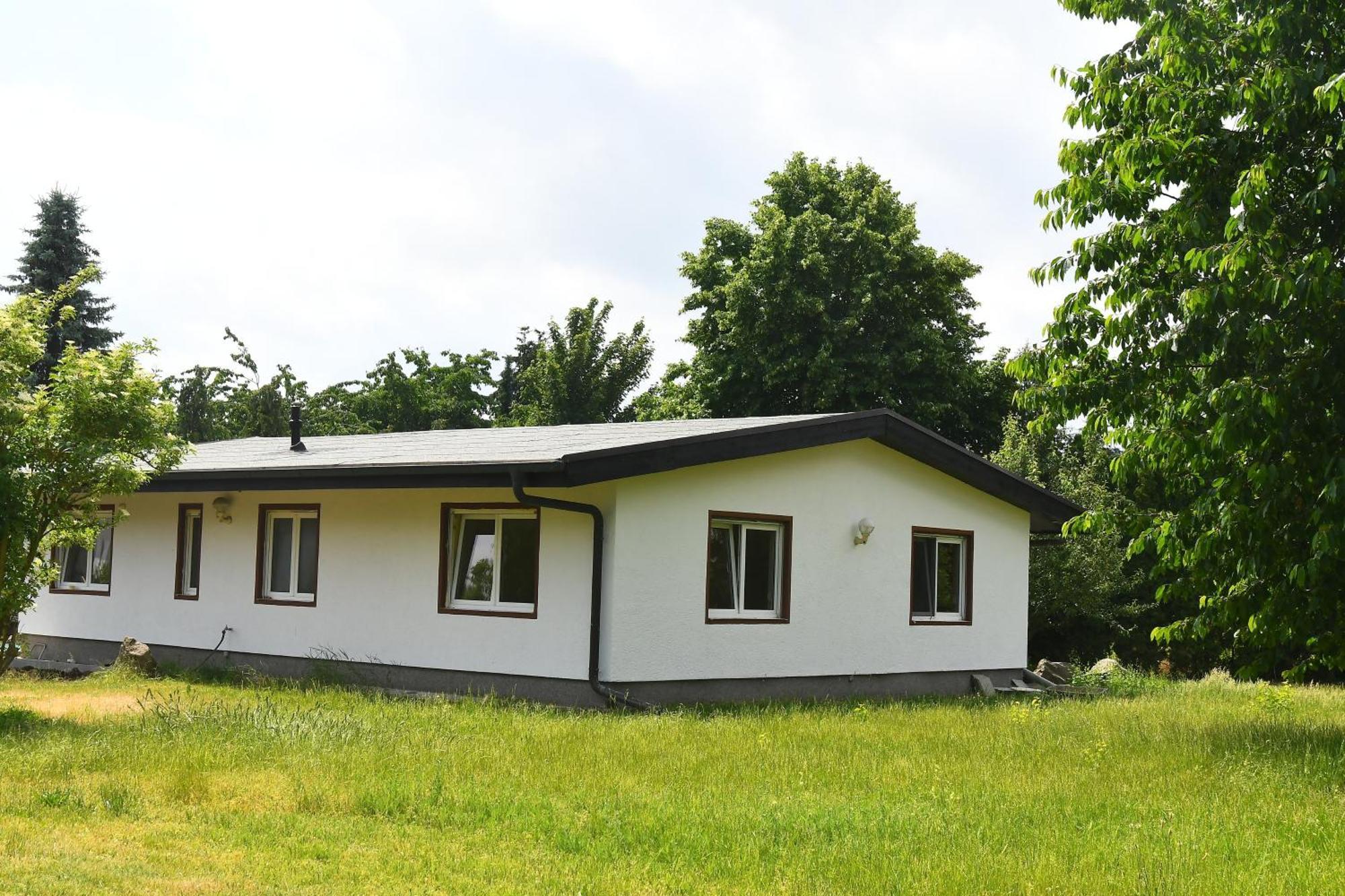 Behaglicher Bungalow Fuer Mensch Und Hund Barkhagen Kültér fotó